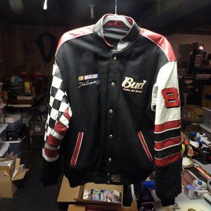 Vintage Dale Earnhardt Jr. Reversible Leather Jacket